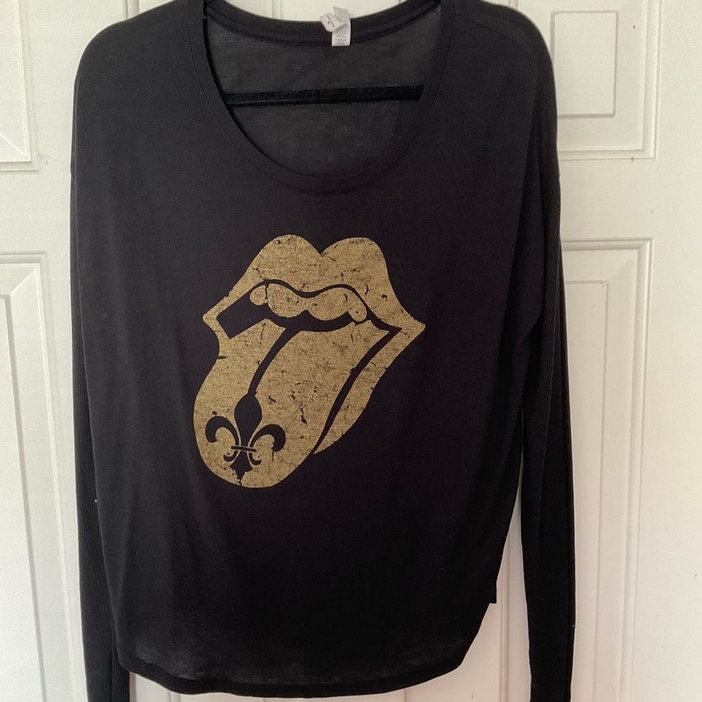 Saints Rolling Stones shirt